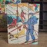 1940s French Wooden Puzzle Blocks Image 6