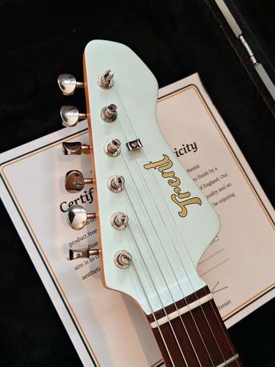 Trent Guitars UK Model 1 Custom Offset Guitar Sonic Blue (Delivery available)