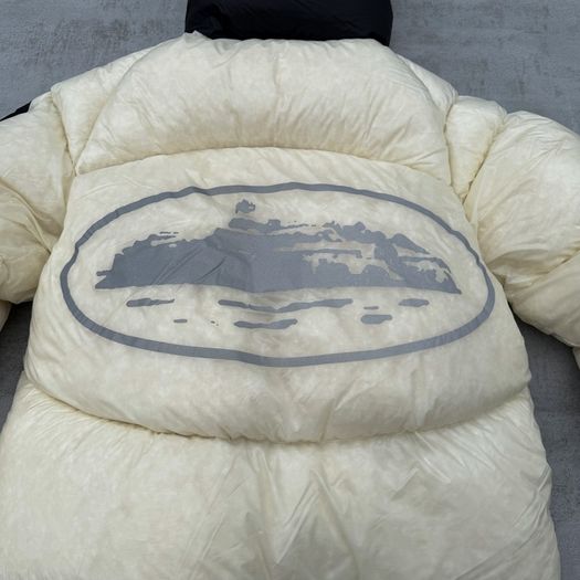Black & Cream Corteiz Bolo Lite Jacket
