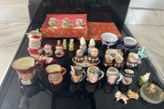 Royal doulton Goabel humble Wade Denton toy tea set figurine lot