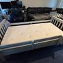 Pine Triple Bunk Bed (Grey) + Mattresses Image 7
