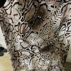 River Island satin midi skirt size 16