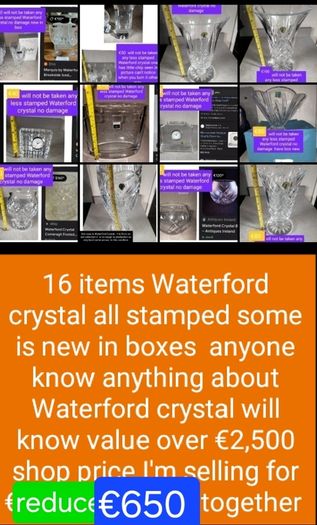 Waterford crystal