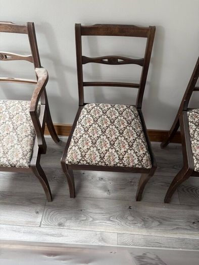 Antique dinner room chairs