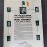 Rare Proclamation of the Irish Republic print Image 3