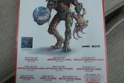 Iron Maiden The Final Frontier Tour 2011 Show Flier