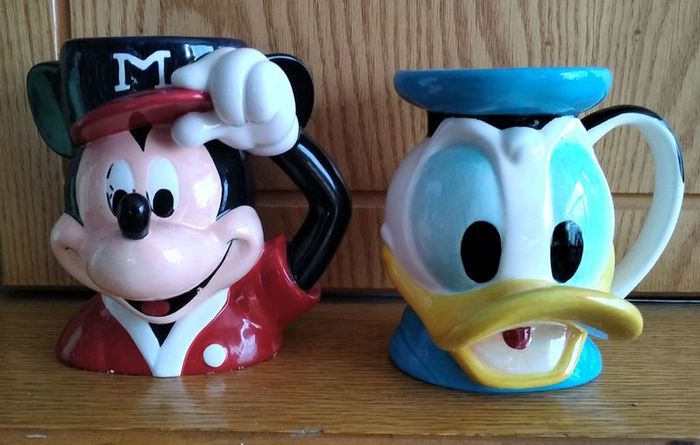 Disney character mugs
