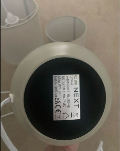 bedside lamp