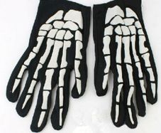 Skeleton Gloves - great for festivals