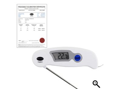 Brannan THERMcert, pre-calibrated folding probe thermometer sealed brand new