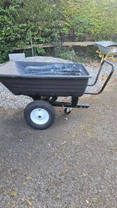 ride on mower trailer