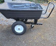 ride on mower trailer