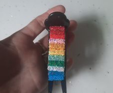 rainbow hairgrip