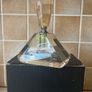 Estella New Transparent Amber Crystal Perfume Bottle Image 2