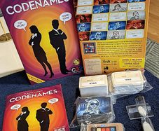 Codenames Board Game - Czech Games Edition - Style Cge00031 Excellent Condition With Sealed Cards