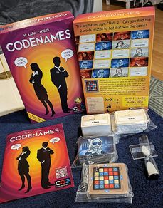 Codenames Board Game - Czech Games Edition - Style Cge00031 Excellent Condition With Sealed Cards