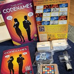 Codenames Board Game - Czech Games Edition - Style Cge00031 Excellent Condition With Sealed Cards