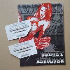 VELVET REVOLVER tour programme Guns N Roses Metal