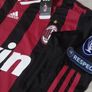 AC Milan 2009/10 Ronaldinho 80 Long Sleeve Home Jersey Size L BNWT Image 2