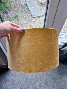 Mustard Lamp shade