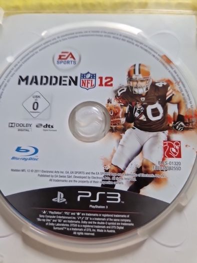 Madden NFL 12 PlayStation3 Ps3 games Original