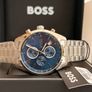BOSS Grand Prix Mens Watch 44.5mm Blue 1514226 Image 2