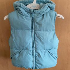 Girls Sleeveless Fur Lined Body Warmer