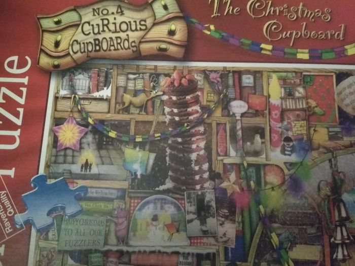 Ravensburger Curious Cupboards No. 4 The Christmas Cupboard Jigsaw Puzzle