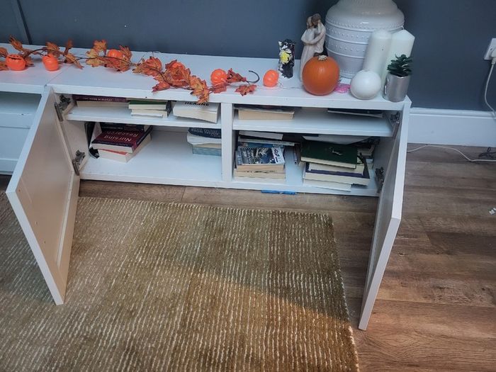 Display and storage unit