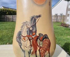 Old Chinese Color Enamel Porcelain Vase