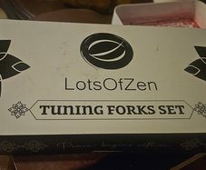 LotsOfZen Tuning Fork Set 128Hz / 256Hz / 512Hz: New & Unused