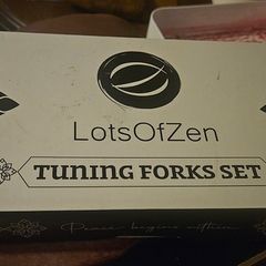 LotsOfZen Tuning Fork Set 128Hz / 256Hz / 512Hz: New & Unused