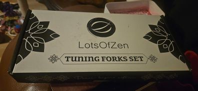 LotsOfZen Tuning Fork Set 128Hz / 256Hz / 512Hz: New & Unused