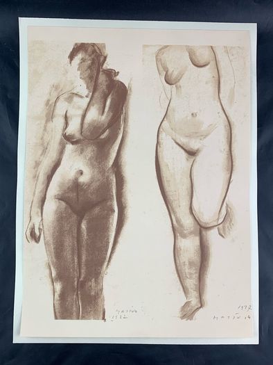 Vintage Marino Marini Lithograph
