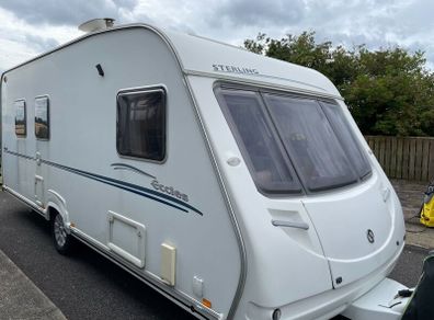 Sterling Eccles Caravan  Fixed Bed  Huge Extras