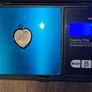 9ct gold hinged heart pendant locket Image 3