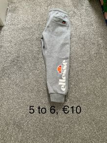 Ellesse tracksuit pants, 5 to 6