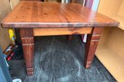 solid coffee table