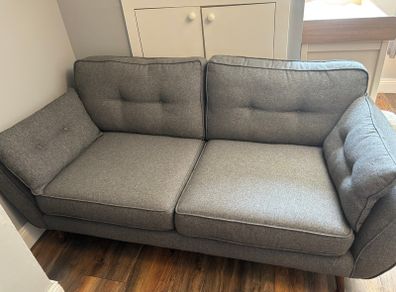 DFS French Connection Zinc 3-Seater Sofa