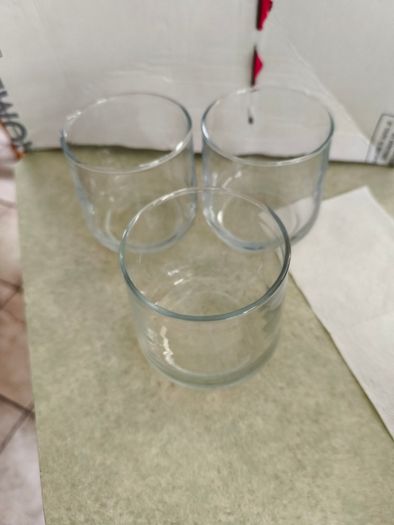2 Set 3 glasses No. one 3 Rosenthal Clear Whisky Glasses Tumblers Lowball Water Glasses Home Bar All stampedand scond one set of 3 This is a rare vintage set of seven juice glasses from the 1970s. The glasses are round in shape and made of clear glass. Th