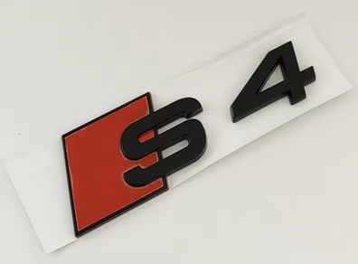 Audi s3 s4 s5 gloss black boot badge