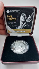 Ireland 2019 Silver Proof Phil Lynott Coin