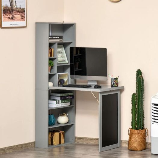 Folding Convertible Desk with Blackboard