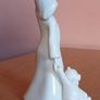 Vintage Regency Fine Arts  White Porcelain Figurine Image 4