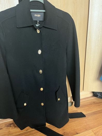 Maje Wool coat size XS Uk 8/10 . V good  condition