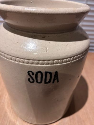 Large Vintage Stoneware Pottery Jar