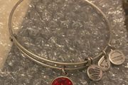 Alex&amp;Ani july birthstone bangle bracelet