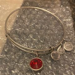 Alex&Ani july birthstone bangle bracelet
