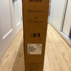 Brand New Sealed Sony BRAVIA 3 43" 4K Smart TV (K-43S3)