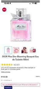 Miss Dior 100ml parfum for her